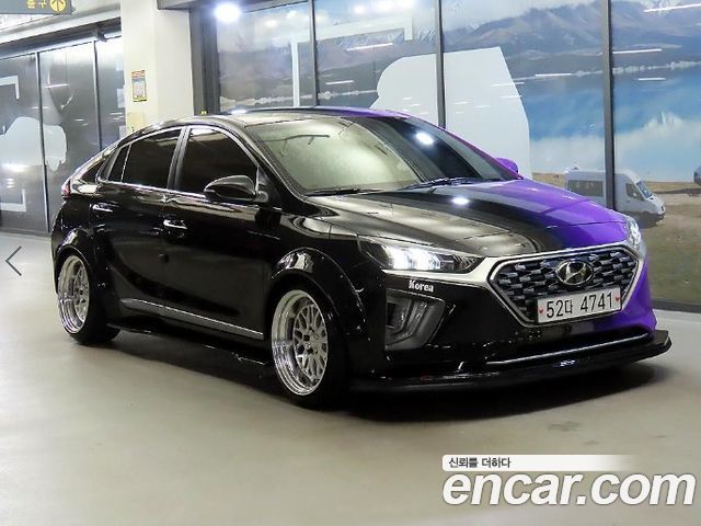 Hyundai Ioniq из Кореи Encar