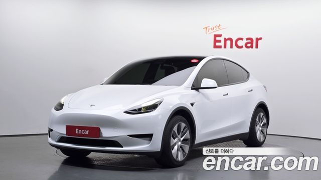 Tesla Model Y из Кореи Encar