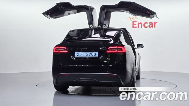 Tesla Model X из Кореи Encar