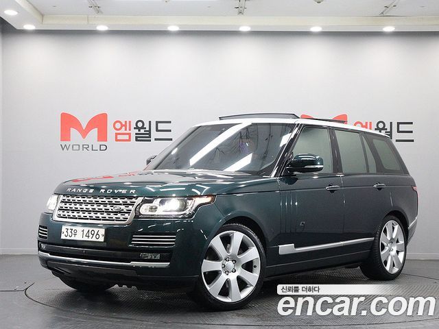 Land Rover Range Rover из Кореи Encar