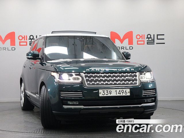 Land Rover Range Rover из Кореи Encar
