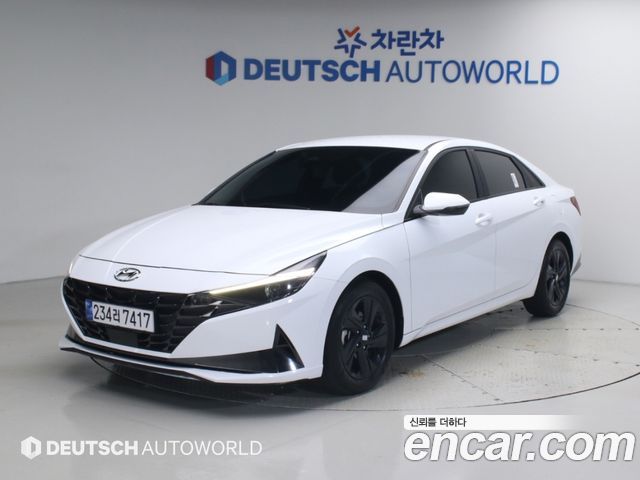Hyundai AVANTE из Кореи Encar