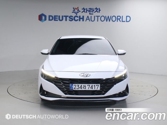 Hyundai AVANTE из Кореи Encar
