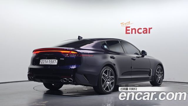 Kia Stinger из Кореи Encar