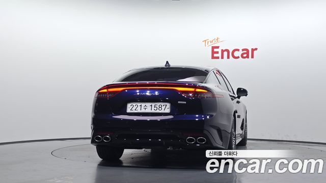 Kia Stinger из Кореи Encar