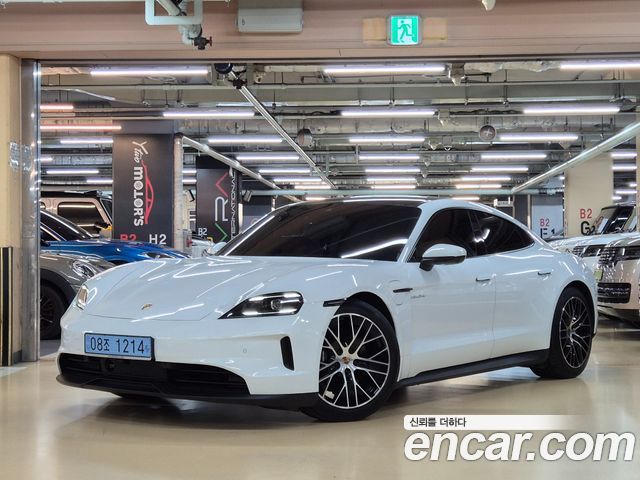 Porsche Taycan из Кореи Encar