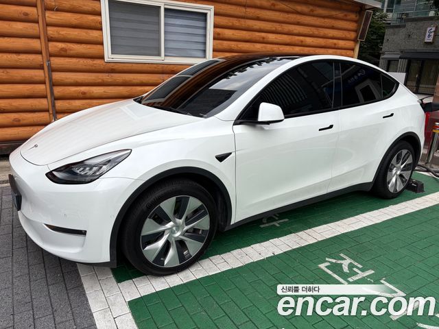Tesla Model Y из Кореи Encar