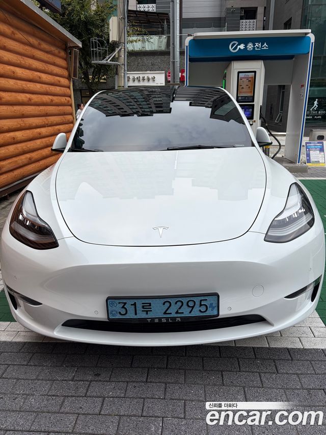 Tesla Model Y из Кореи Encar
