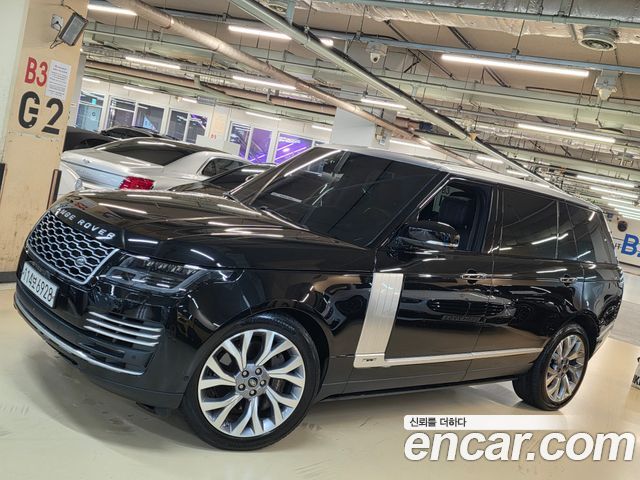 Land Rover Range Rover из Кореи Encar