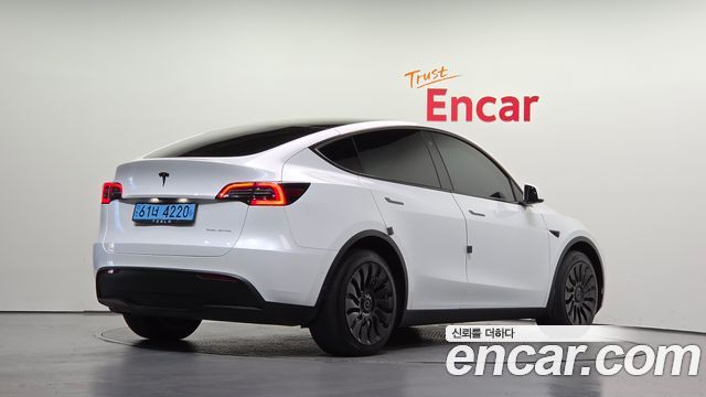 Tesla Model Y из Кореи Encar