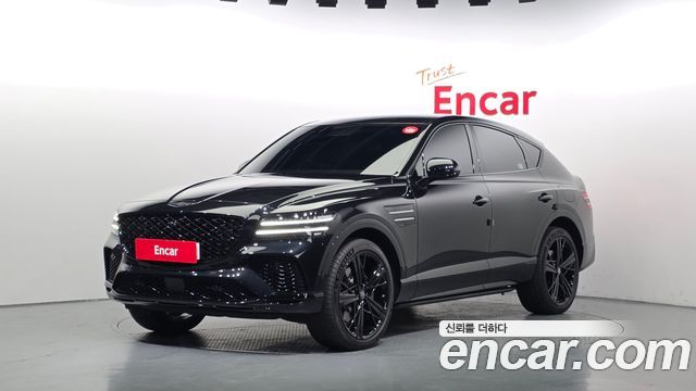 Genesis GV80 3.5T e-S/C Gasoline AWD black — пробег 9 055 км — фото 1 из 5