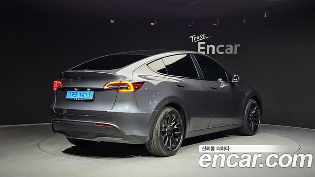 Tesla Model Y из Кореи Encar