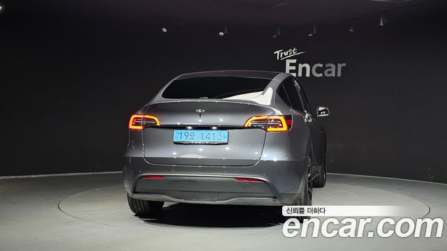 Tesla Model Y из Кореи Encar