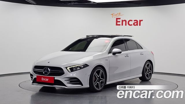 Mercedes-Benz A-Class AMG A35 4MATIC Sedan — пробег 74 833 км — фото 1 из 5