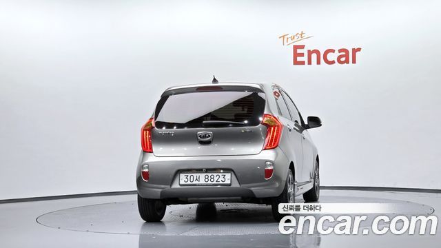 Kia morning Bi-fuel Luxury — пробег 98 847 км — фото 4 из 5