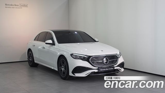 Mercedes-Benz E-Class E200 AMG Line — пробег 1 090 км — фото 1 из 5