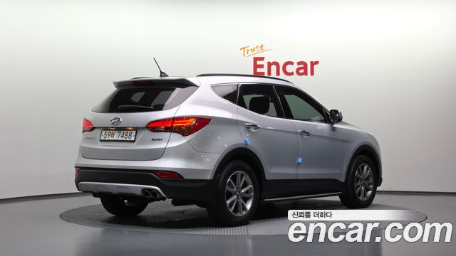 Hyundai Santafe Diesel(e-VGT) 2.0 2WD Premium — пробег 130 373 км — фото 2 из 5