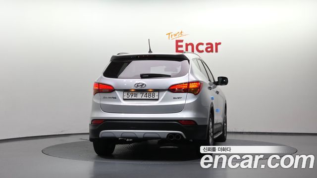 Hyundai Santafe Diesel(e-VGT) 2.0 2WD Premium — пробег 130 373 км — фото 4 из 5