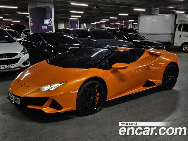 Lamborghini Huracan LP640-4 EVO Spyder — пробег 15 700 км — фото 1 из 5