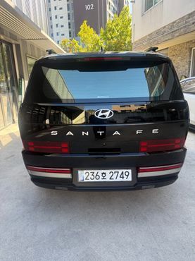 Hyundai Santafe Gasoline 2.5T 2WD Prestige — пробег 681 км — фото 2 из 5