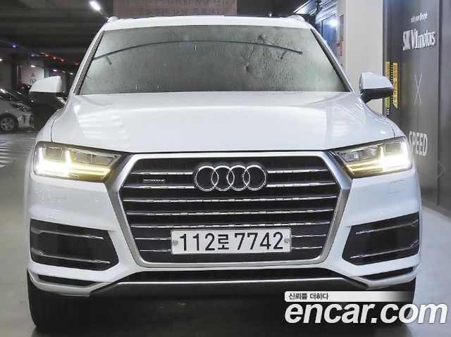 Audi Q7 45 TFSI Quattro — пробег 113 688 км — фото 1 из 5