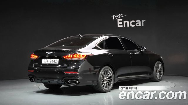 Genesis G80 3.3 GDI AWD Premium Luxury — пробег 113 506 км — фото 2 из 5