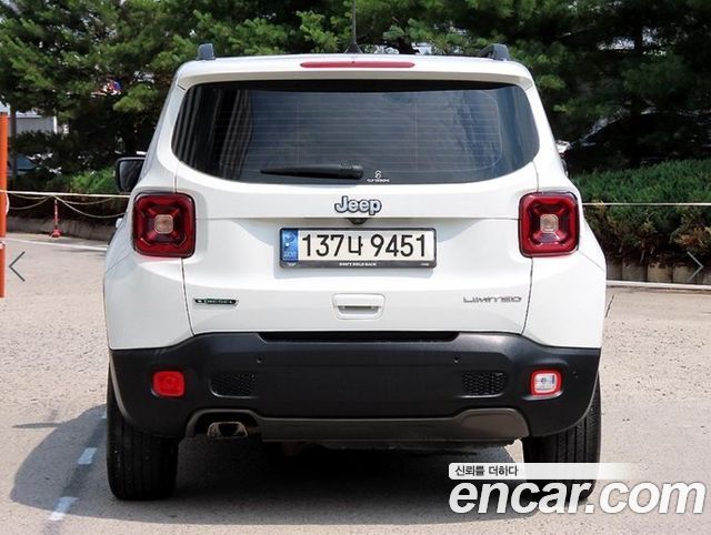 Jeep Renegade 1.6 Diesel Limited — пробег 102 071 км — фото 4 из 5
