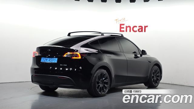 Tesla Model Y из Кореи Encar