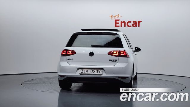 Volkswagen Golf из Кореи Encar