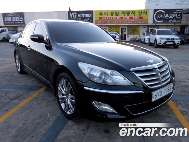 Hyundai Genesis из Кореи Encar