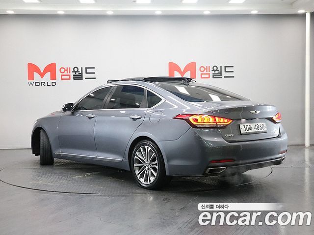 Hyundai Genesis из Кореи Encar