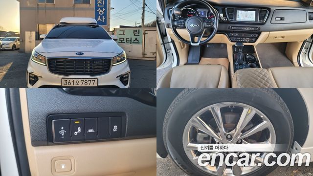 Kia Carnival из Кореи Encar