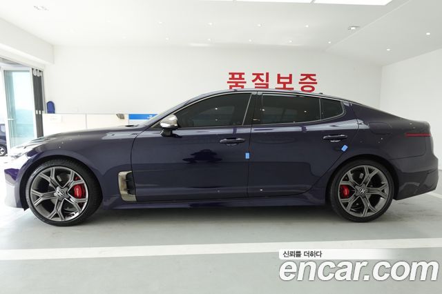 Kia Stinger из Кореи Encar
