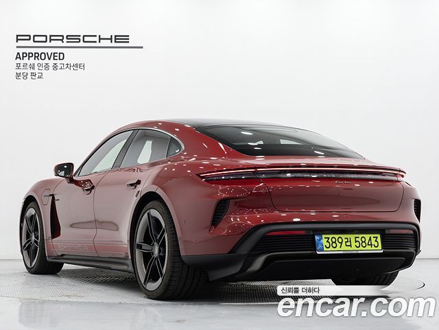 Porsche Taycan из Кореи Encar
