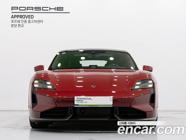 Porsche Taycan из Кореи Encar