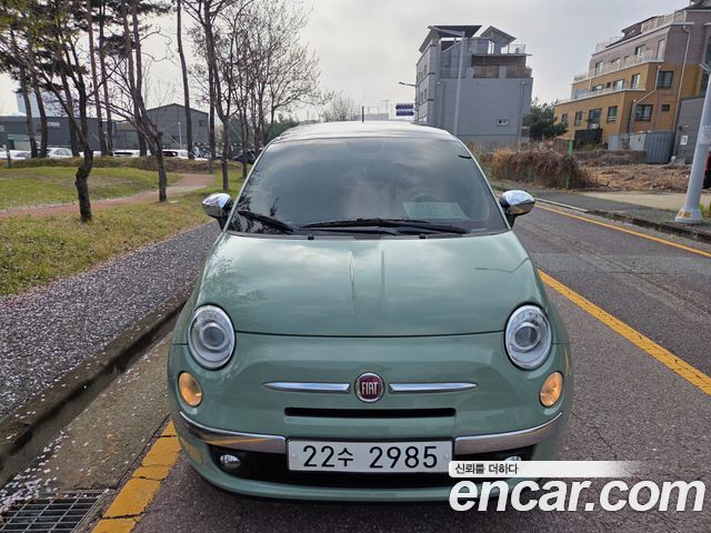 Fiat 500 из Кореи Encar