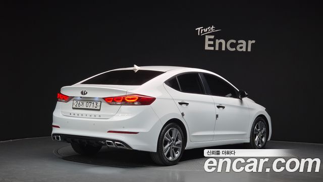 Hyundai AVANTE из Кореи Encar