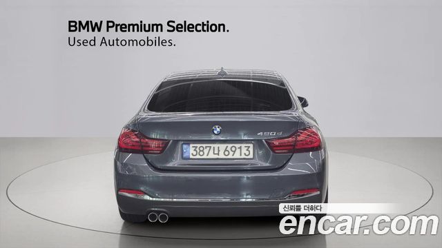 BMW 4-Series 420d Luxury GranCoupe — пробег 43 490 км — фото 4 из 5