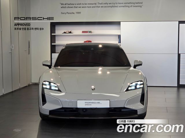 Porsche Taycan из Кореи Encar