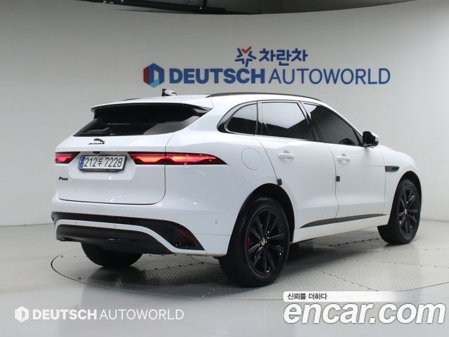 Jaguar F-PACE из Кореи Encar