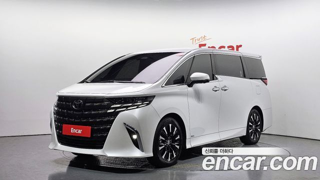 Toyota Alphard из Кореи Encar