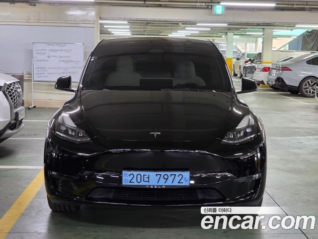 Tesla Model Y из Кореи Encar