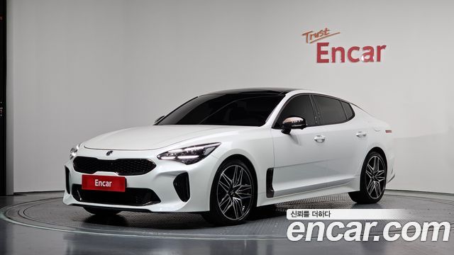 Kia Stinger из Кореи Encar