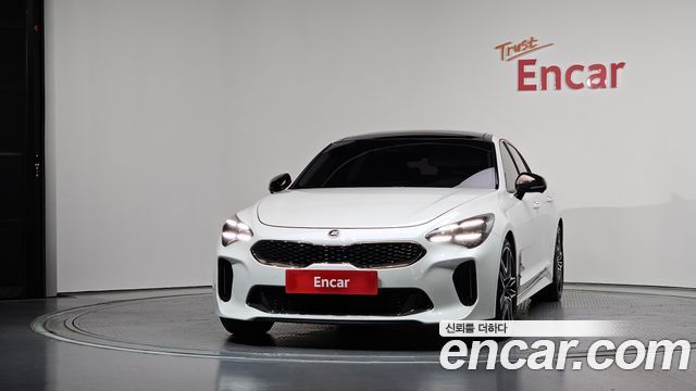 Kia Stinger из Кореи Encar