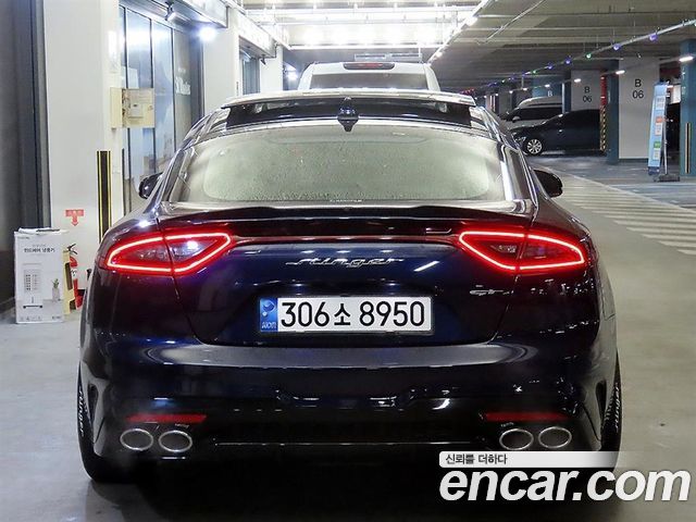 Kia Stinger из Кореи Encar