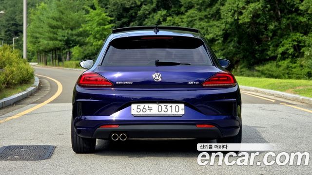 Volkswagen Scirocco из Кореи Encar