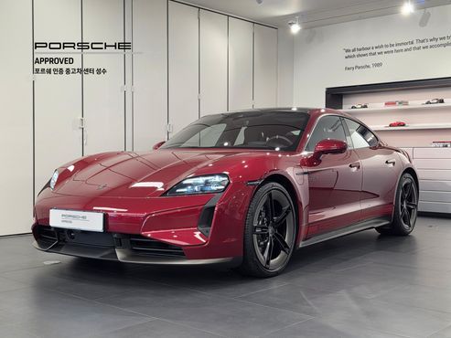 Porsche Taycan Turbo — пробег 350 км — фото 1 из 5