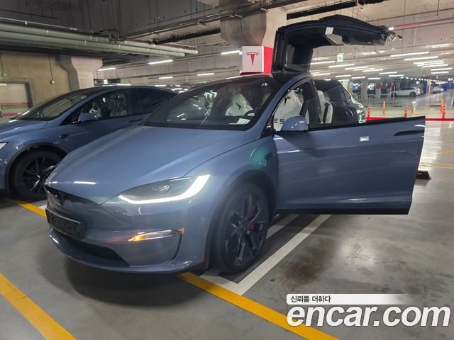 Tesla Model X из Кореи Encar