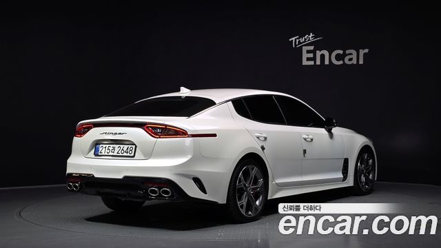 Kia Stinger из Кореи Encar