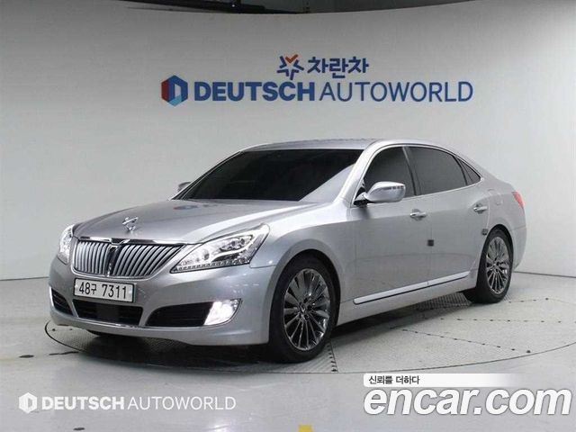 Hyundai Equus из Кореи Encar